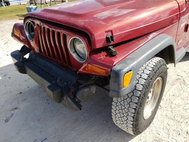 Photo 9 from auction – 1998 JEEP WRANGLER / with VIN 1J4FY19S6WP746380