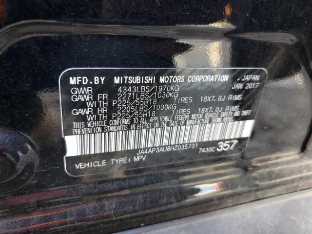 Photo 10 from auction – 2017 MITSUBISHI OUTLANDER with VIN JA4AP3AU8HZ035731