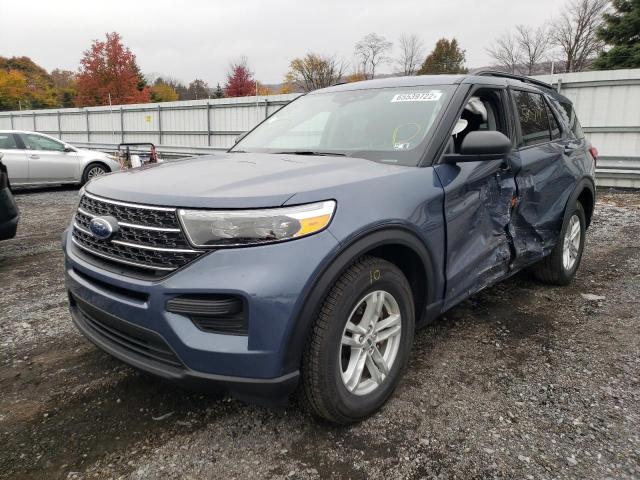 Photo 2 from auction – 2021 FORD EXPLORER X with VIN 1FMSK8DH4MGA51446