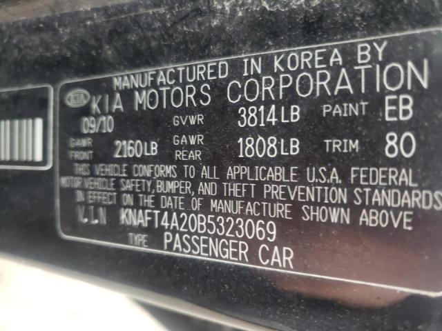 Photo 10 from auction – 2011 KIA FORTE LX with VIN KNAFT4A20B5323069