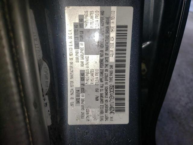 Photo 10 from auction – 2014 MAZDA 3 TOURING with VIN 3MZBM1V71EM100392