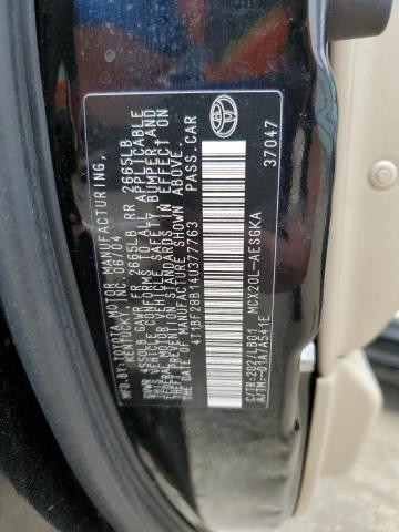 Photo 10 from auction – 2004 TOYOTA AVALON XL with VIN 4T1BF28B14U377763