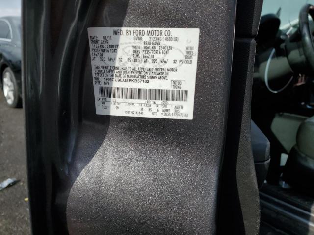 Photo 10 from auction – 2011 FORD ESCAPE LIM with VIN 1FMCU9EG5BKB57182