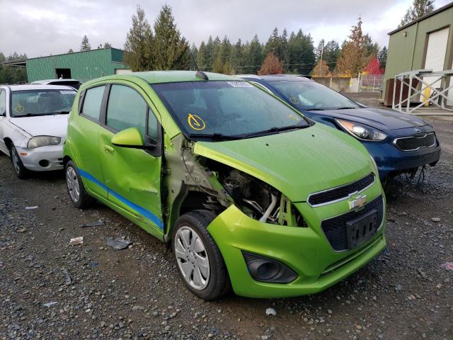 CHEVROLET SPARK LS 2015 with VIN KL8CB6S96FC811419 - Photo from auction