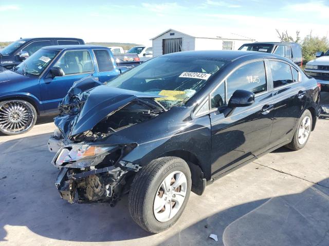 Photo 1 from auction – 2013 HONDA CIVIC LX with VIN 2HGFB2F5XDH508367
