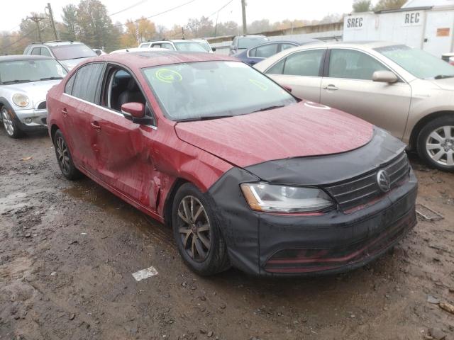 VOLKSWAGEN JETTA SE 2017 with VIN 3VWDB7AJXHM322453 - Photo from auction