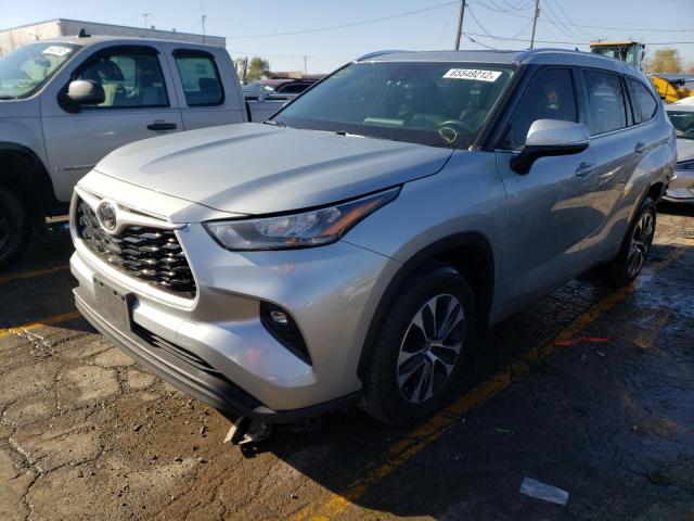 Photo 2 from auction – 2020 TOYOTA HIGHLANDER with VIN 5TDGZRBH7LS500203