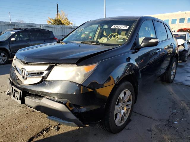 Photo 2 from auction – 2009 ACURA MDX with VIN 2HNYD28229H522740