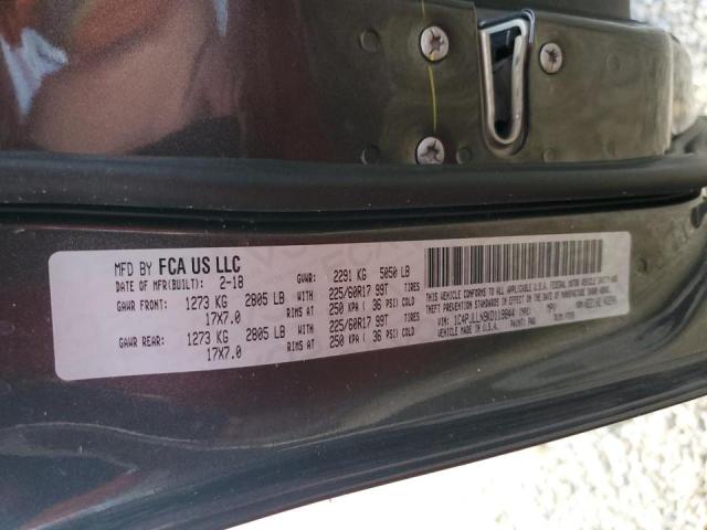 Photo 10 from auction – 2019 JEEP CHEROKEE L with VIN 1C4PJLLN9KD119844