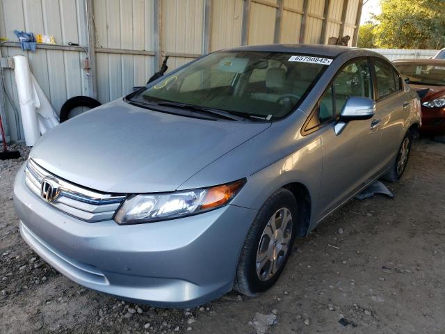 Photo 2 from auction – 2012 HONDA CIVIC HYBR with VIN JHMFB4F26CS004971