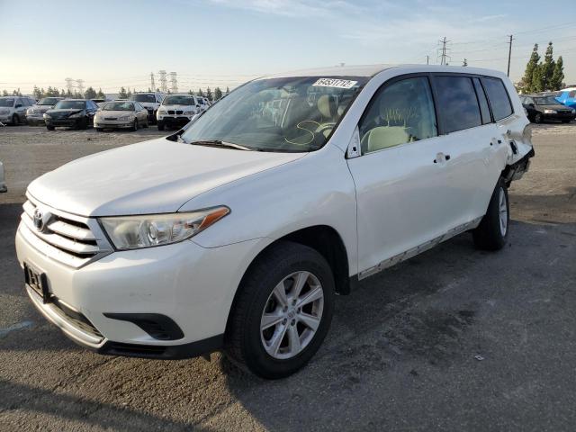 Photo 2 from auction – 2013 TOYOTA HIGHLANDER with VIN 5TDZA3EH3DS040368