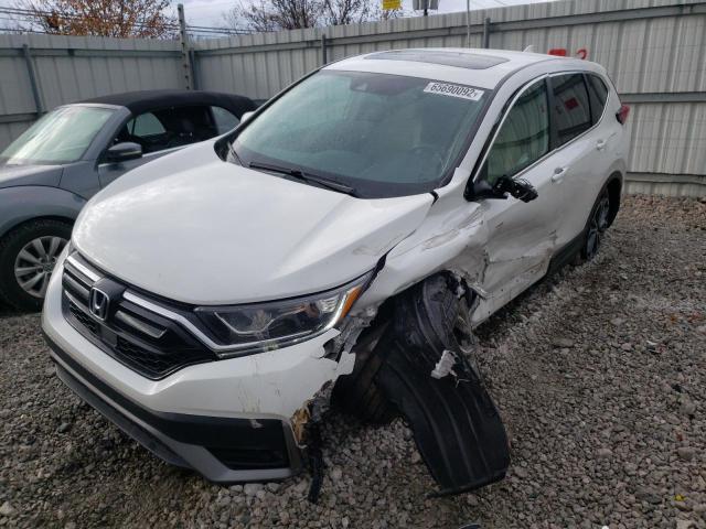 Photo 2 from auction – 2021 HONDA CR-V EX with VIN 5J6RW2H54ML008232