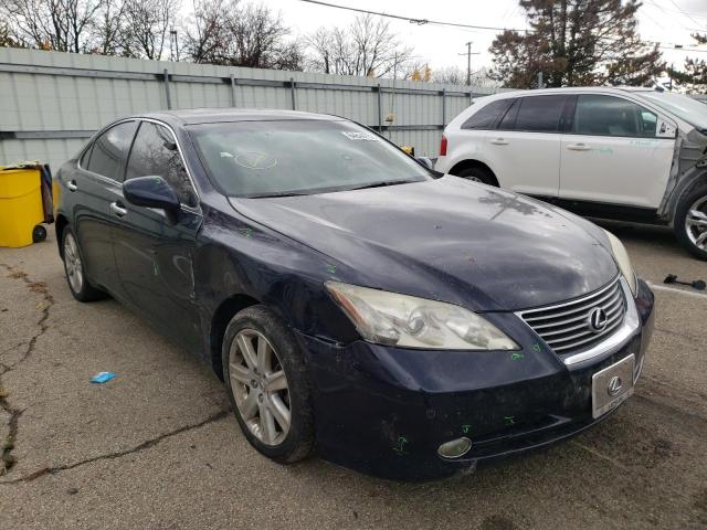 LEXUS ES 350 2008 with VIN JTHBJ46G482173651 - Photo from auction