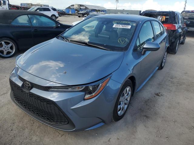 Photo 2 from auction – 2022 TOYOTA COROLLA LE with VIN JTDEPMAEXNJ201344