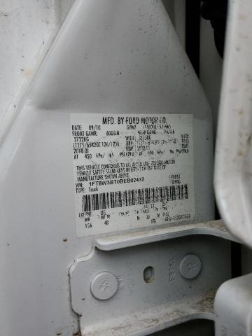Photo 10 from auction – 2011 FORD F350 SUPER with VIN 1FT8W3BT0BEB02432