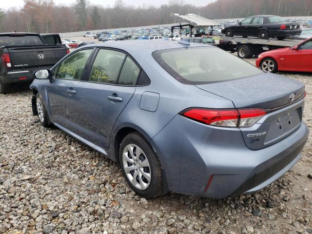 Photo 3 from auction – 2021 TOYOTA COROLLA LE with VIN JTDEPMAE3MJ185602
