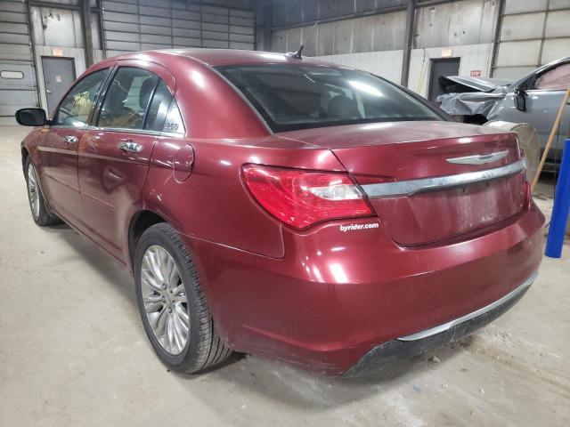 Photo 3 from auction – 2012 CHRYSLER 200 LIMITE with VIN 1C3CCBCB3CN149110