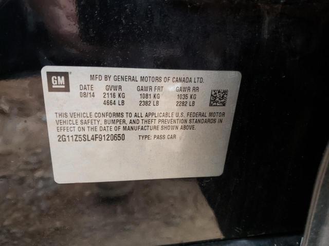 Photo 10 from auction – 2015 CHEVROLET IMPALA LS with VIN 2G11Z5SL4F9120650