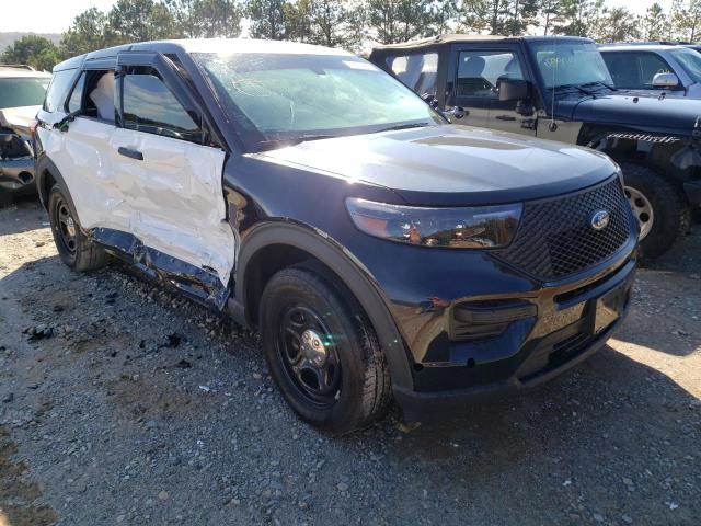 FORD EXPLORER P 2021 with VIN 1FM5K8AB3MGA07421 - Photo from auction