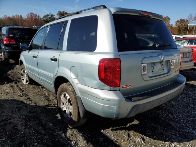 Photo 3 from auction – 2003 HONDA PILOT EXL with VIN 2HKYF18523H590233