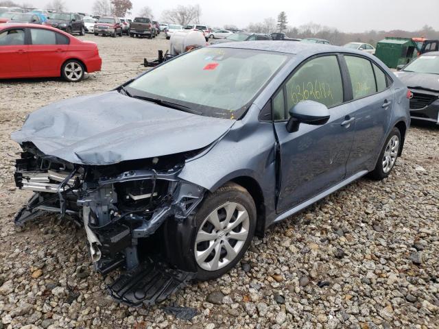 Photo 2 from auction – 2021 TOYOTA COROLLA LE with VIN JTDEPMAE3MJ185602