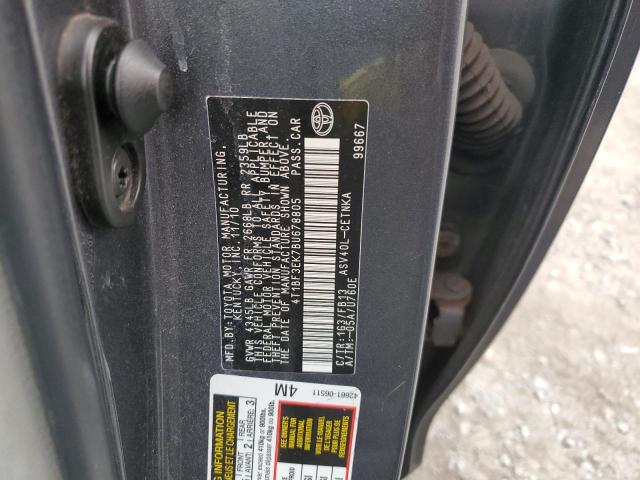 Photo 10 from auction – 2011 TOYOTA CAMRY BASE with VIN 4T1BF3EK7BU678805