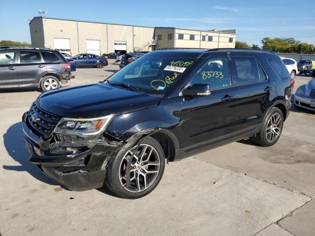 FORD EXPLORER S 2016 with VIN 1FM5K8GT6GGB90902 - Photo from auction