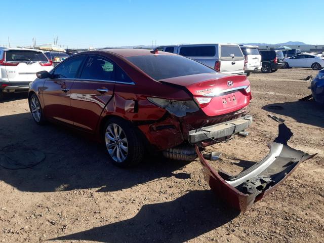 Photo 3 from auction – 2012 HYUNDAI SONATA SE with VIN 5NPEC4AC6CH377548