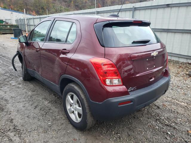 Photo 3 from auction – 2016 CHEVROLET TRAX LS with VIN 3GNCJNSB2GL250866