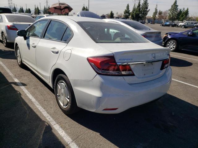 Photo 3 from auction – 2014 HONDA CIVIC HF with VIN 2HGFB2F60EH538584