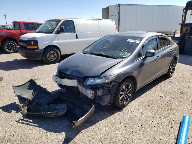 Photo 2 from auction – 2013 HONDA CIVIC EX with VIN 19XFB2F89DE230453