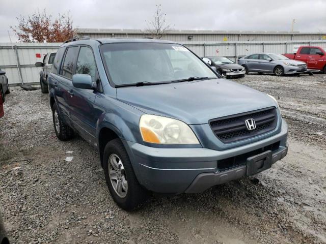 HONDA PILOT 2005 with VIN 2HKYF18465H528408 - Photo from auction