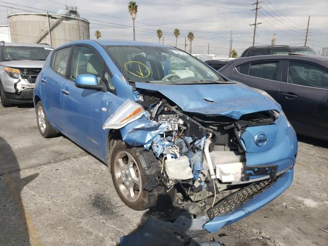 NISSAN LEAF SV 2011 with VIN JN1AZ0CP5BT008716 - Photo from auction