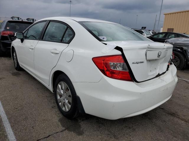 Photo 3 from auction – 2012 HONDA CIVIC LX with VIN 19XFB2F53CE007099