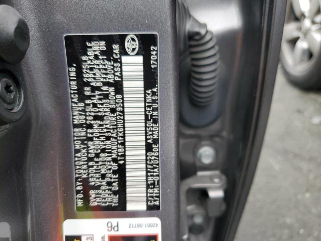 Photo 10 from auction – 2017 TOYOTA CAMRY LE with VIN 4T1BF1FK6HU279508