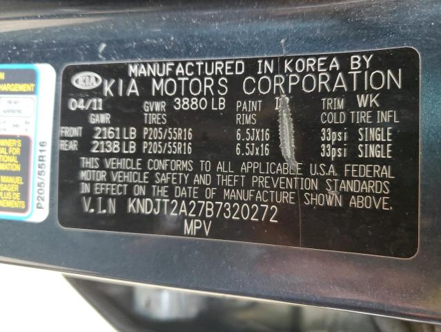 Photo 10 from auction – 2011 KIA SOUL + with VIN KNDJT2A27B7320272