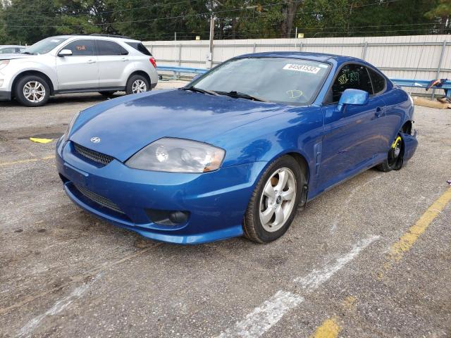 Photo 2 from auction – 2005 HYUNDAI TIBURON with VIN KMHHM65D95U168348