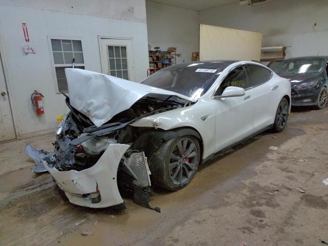 Photo 2 from auction – 2014 TESLA MODEL S with VIN 5YJSA1H20EFP69205