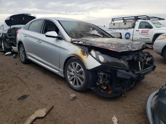HYUNDAI SONATA SPO 2016 with VIN 5NPE34AF0GH284038 - Photo from auction