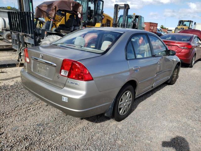 Photo 4 from auction – 2003 HONDA CIVIC LX with VIN 2HGES16593H562571