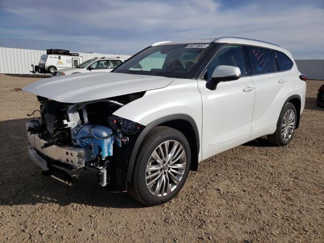 Photo 2 from auction – 2022 TOYOTA HIGHLANDER with VIN 5TDFZRBH1NS232196
