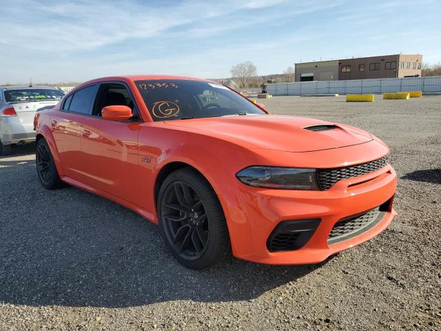 DODGE CHARGER SC 2022 with VIN 2C3CDXGJXNH123353 - Photo from auction