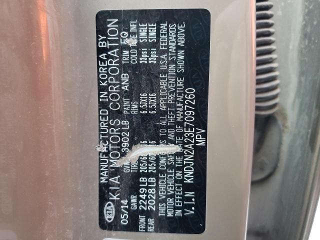 Foto 10 de la subasta – 2014 KIA SOUL con VIN KNDJN2A23E7097260