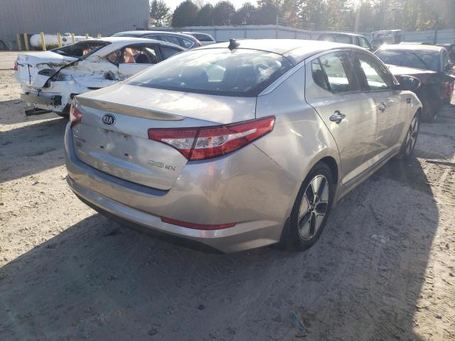 Photo 4 from auction – 2013 KIA OPTIMA HYB with VIN KNAGM4AD2D5040503