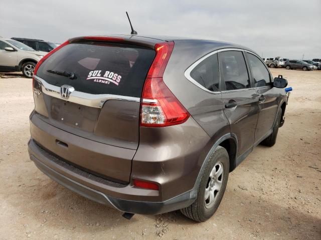 Photo 4 from auction – 2015 HONDA CR-V LX with VIN 3CZRM3H33FG700041