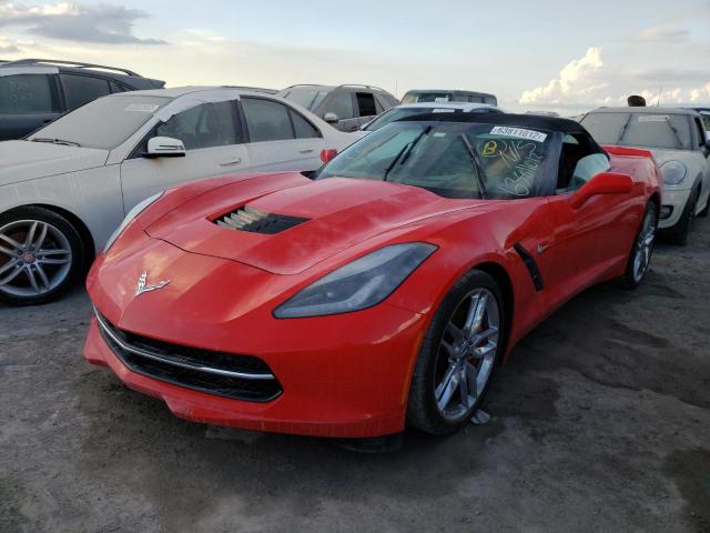 Photo 2 from auction – 2015 CHEVROLET CORVETTE S with VIN 1G1YM3D75F5102611