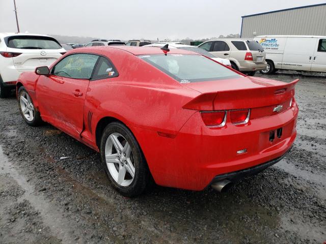Photo 3 from auction – 2011 CHEVROLET CAMARO LT with VIN 2G1FF1ED3B9172194