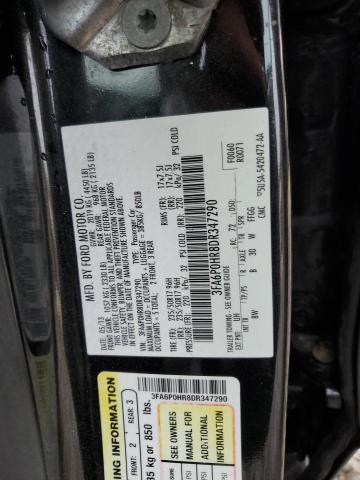 Photo 10 from auction – 2013 FORD FUSION SE with VIN 3FA6P0HR8DR347290