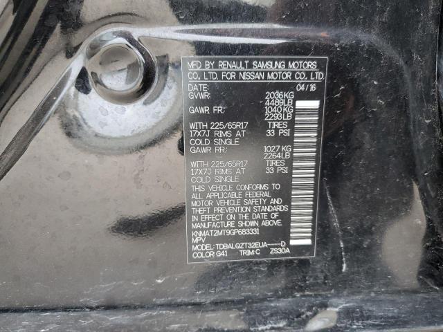Foto 13 de la subasta – 2016 NISSAN ROGUE S con VIN KNMAT2MT9GP683331