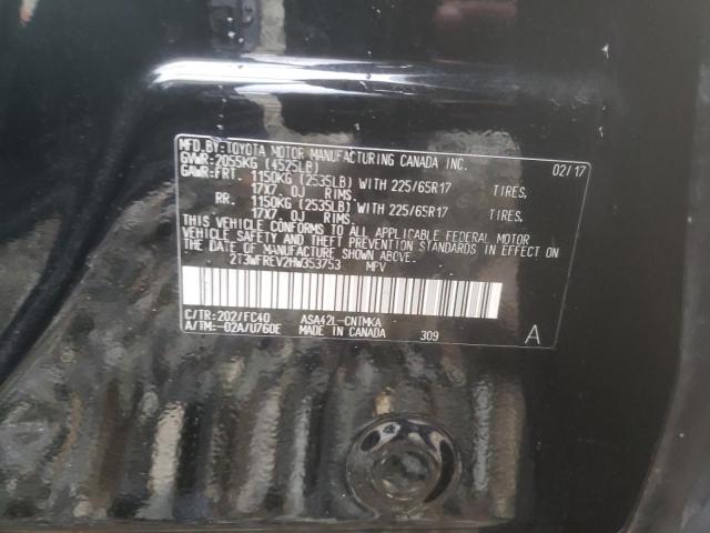 Photo 10 from auction – 2017 TOYOTA RAV4 XLE with VIN 2T3WFREV2HW353753